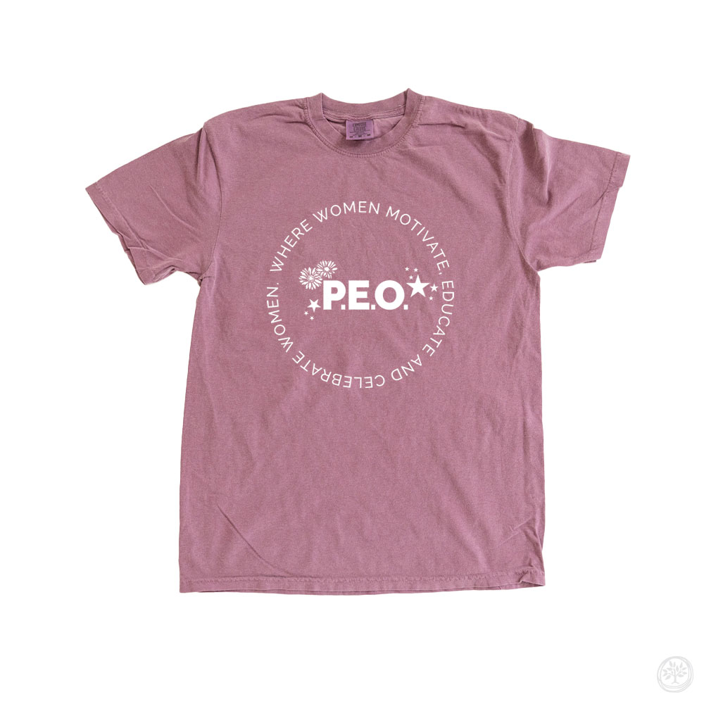 P.E.O. Alabama 2025 Comfort Colors CauseTees