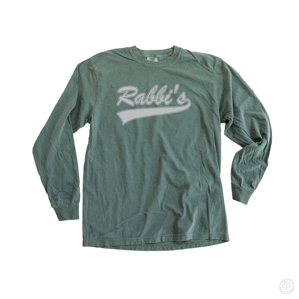 Rabbi's Inc. Grey + White L/S CauseTee